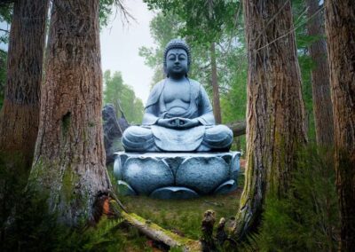 Stone Buddha, Travel the path